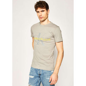 Calvin Klein pánské šedé tričko - XXL (PS7)